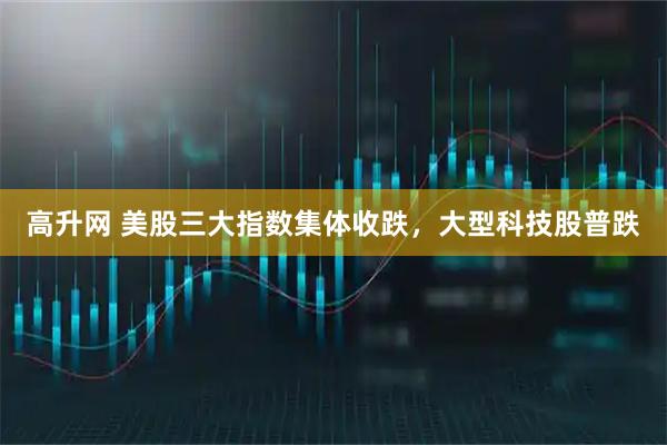 高升网 美股三大指数集体收跌，大型科技股普跌