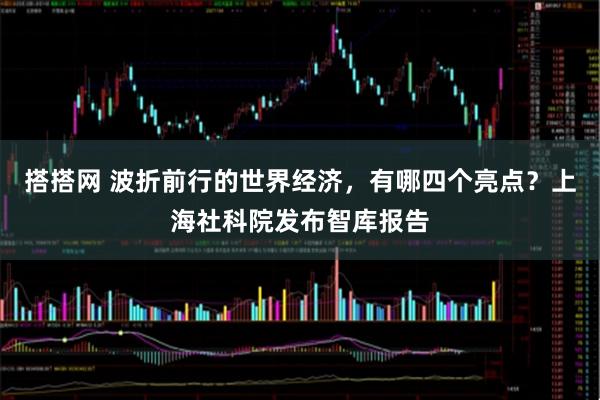 搭搭网 波折前行的世界经济，有哪四个亮点？上海社科院发布智库报告