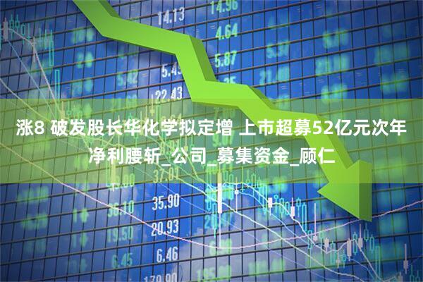 涨8 破发股长华化学拟定增 上市超募52亿元次年净利腰斩_公司_募集资金_顾仁